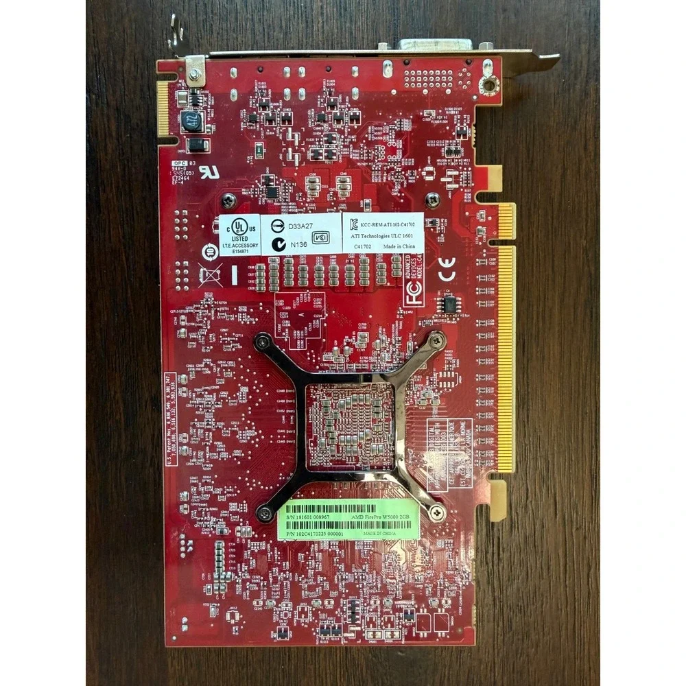 AMD FirePro W5000 2GB GDDR5 Workstation Graphics Card GPU 102C4170225 DVI DP